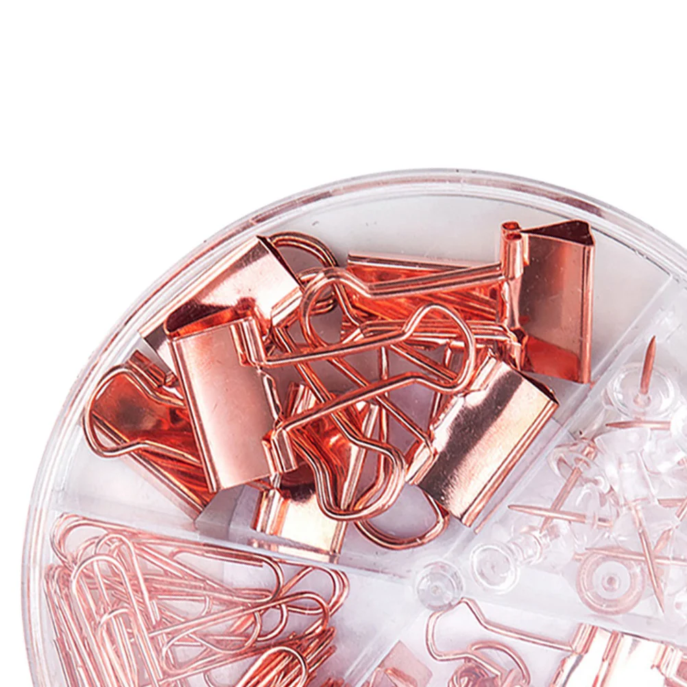 

1pc Office Binder Clips Paper Binder Clips Binder Clips School Paper Clip Photos Thumbtacks Office Desk Stationery Set