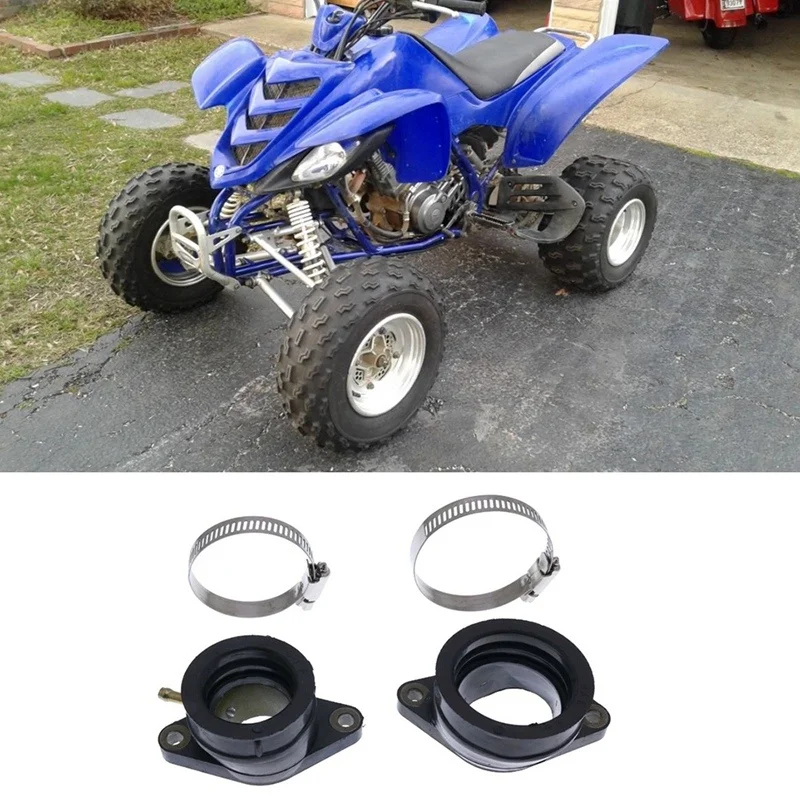 Фото Впускной коллектор карбюратора L & R для Yamaha Raptor 2001 660R 2015-660 №2