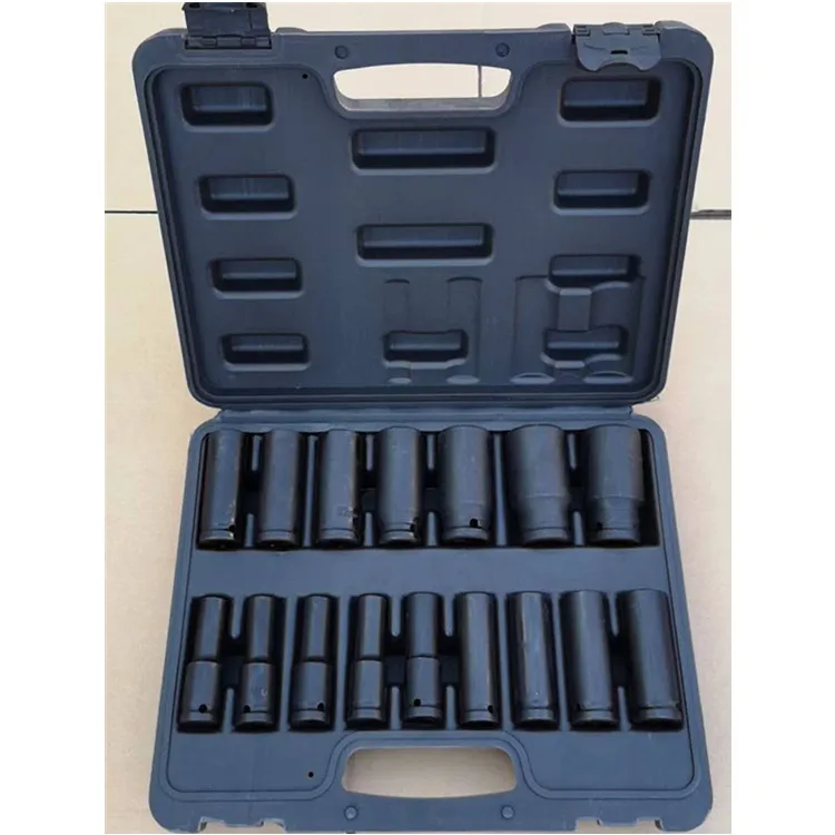 

1/2" Drive 16pcs socket wrench set air impact repair hand tools 10-32mm