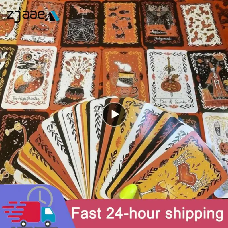 

Leisure Party Table Game Fate Divination Tarot Card Online Guidebook For Adult Children Game Unique Elasticity Tarot Deck