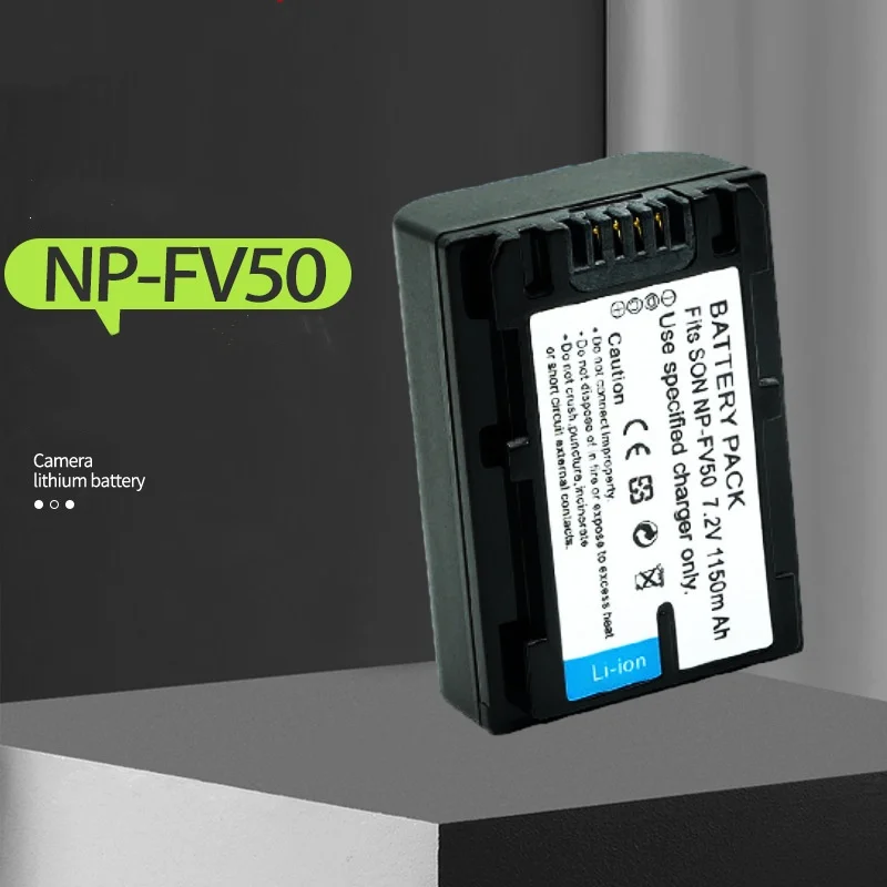 Аккумулятор NP-FV50 NP FV50 для камеры Sony NP-FV30 NP-FV40 HDR-CX150E HDR-CX170 HDR-CX300 HDR-CX390 290