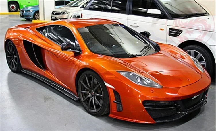 4 шт. боковые удлинители из настоящего углеродного волокна комплект губной