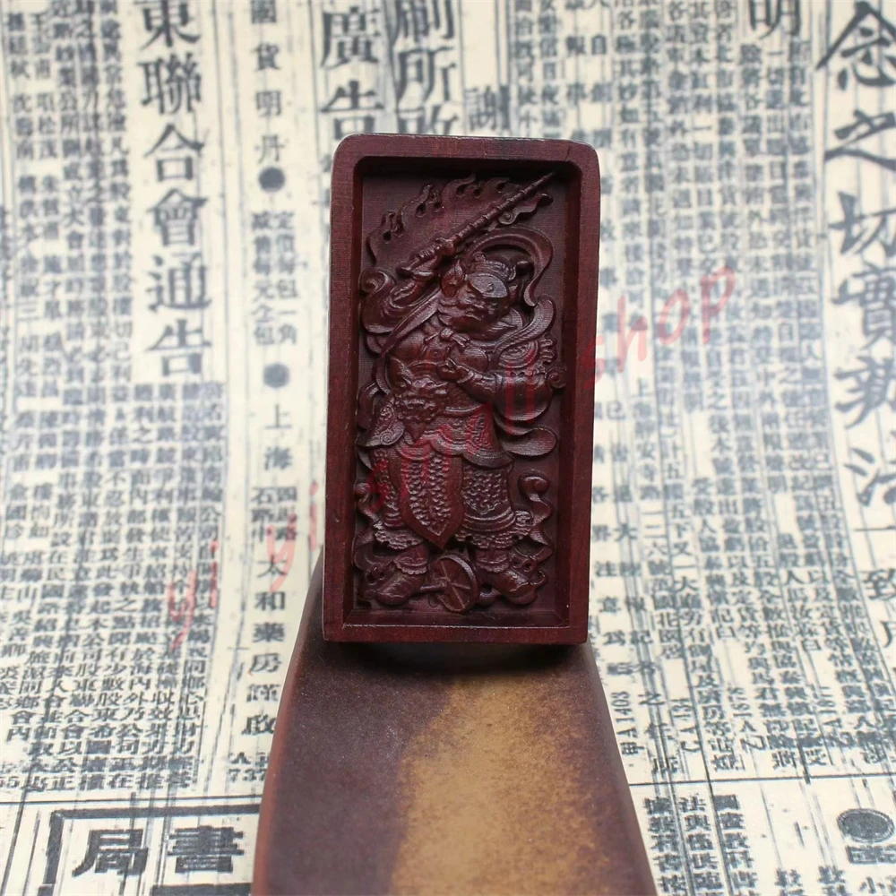 Молния ударила jujube дерево, твердая древесина, рельеф, статуя Ван лингуан, подвесной кулон с пятью заказами грома, Taoist Culture Молния ударила jujube дерево, твердая древесина, рельеф, статуя Ван лингуан, подвесной кулон с пятью заказами грома, Taoist Culture