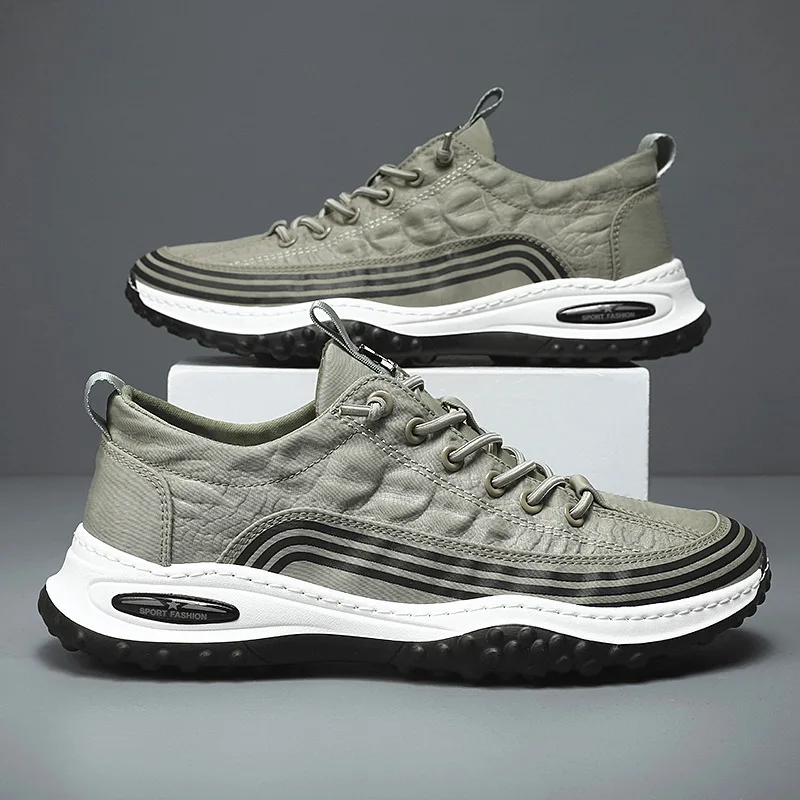 

Men's Umbrella Cloth Breathable Running Sneakers Korean Version Trendy Retro Casual Fashion Men's Shoes Sneakers Men Summer