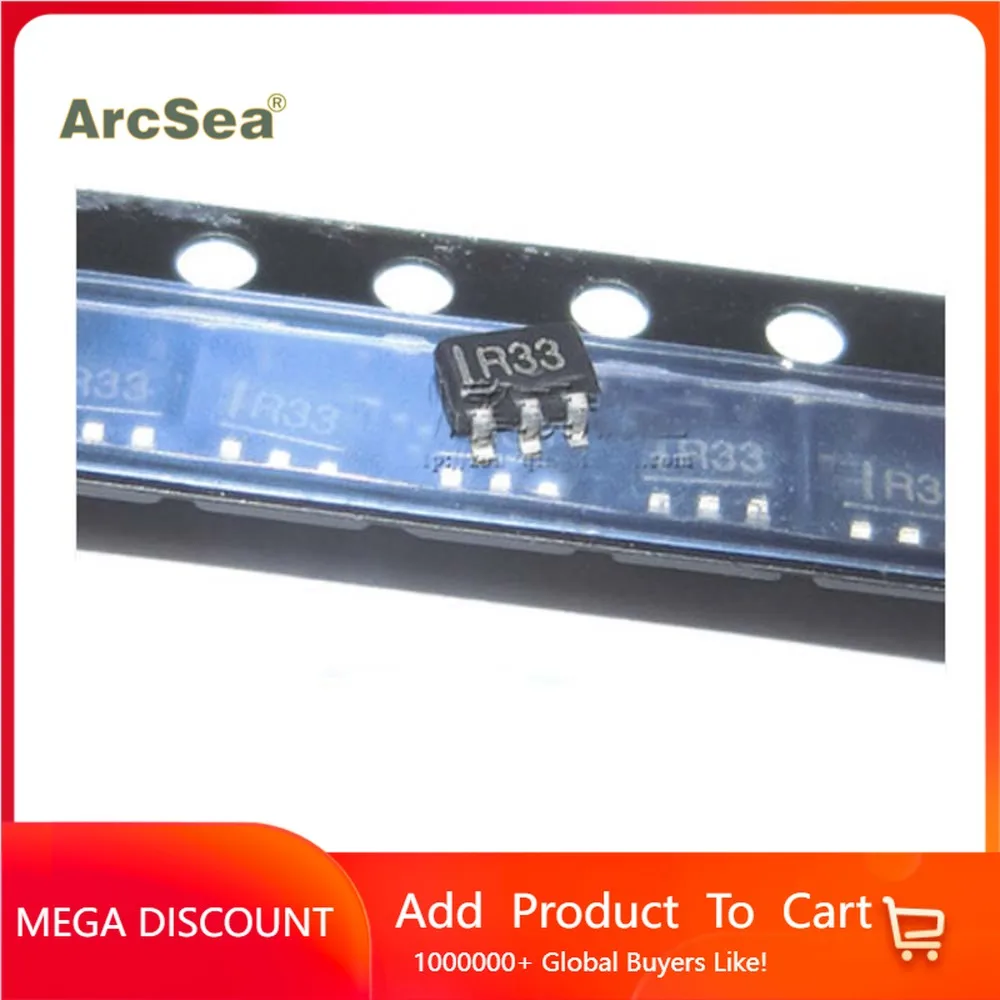 

100pcs/lot SPX5205M5-L-3-3/TR SPX5205M5-L SPX5205M5 SPX5205 R33 SOT23-5 IC