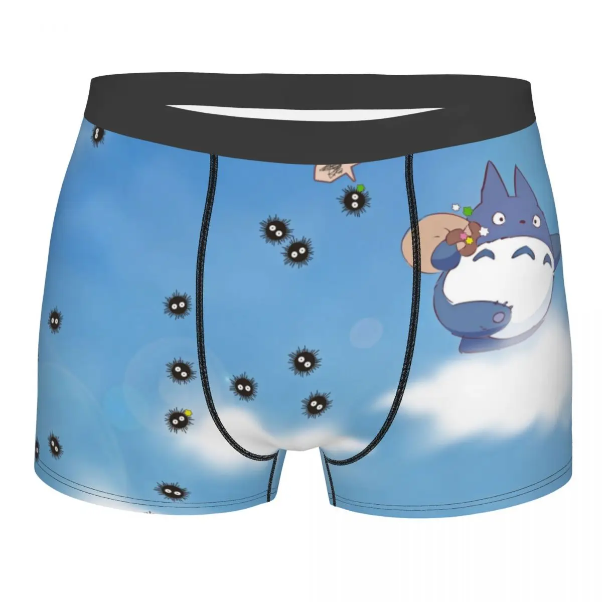 

My Neighbour Totoro Underpants Homme Panties Male Underwear Print Shorts Boxer Briefs
