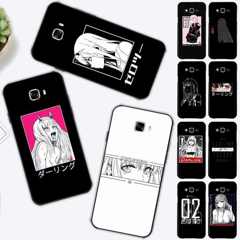 

Zero Two Darling in the FranXX Anime Phone Case for Samsung J 2 3 4 5 6 7 8 prime plus 2018 2017 2016 core