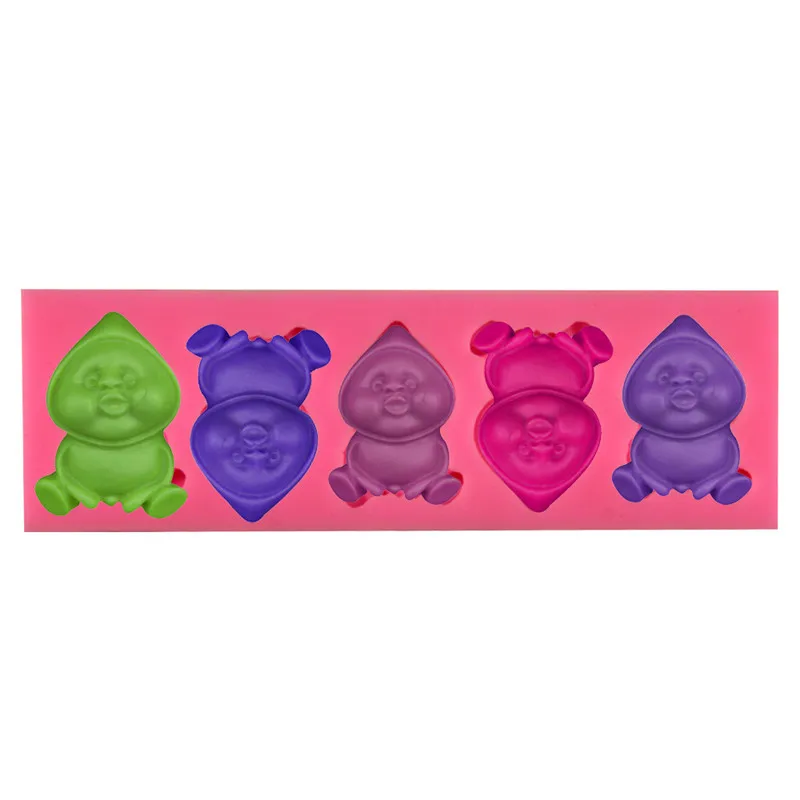 

DIY Baking Tools Baby Fondant Cake Mold Chocolate Mold Liquid Silica Gel