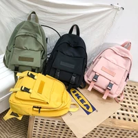 new trend female backbag casual classical quality backpack fashion women shoulder bag solid color schoolbag for teenage girl boy