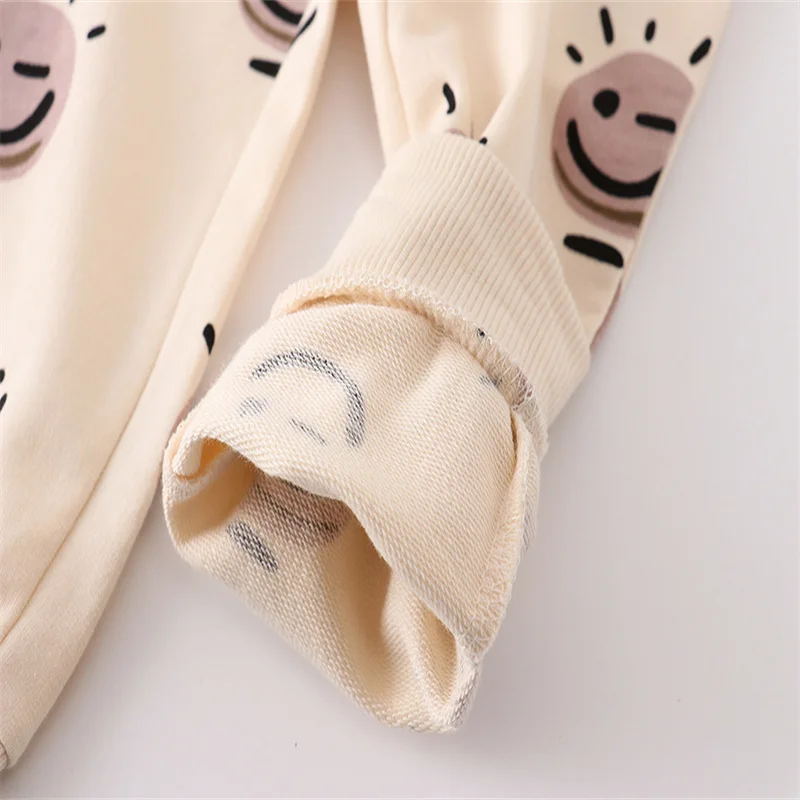 Спортивные брюки для мальчиков и девочек с цветочным рисунком