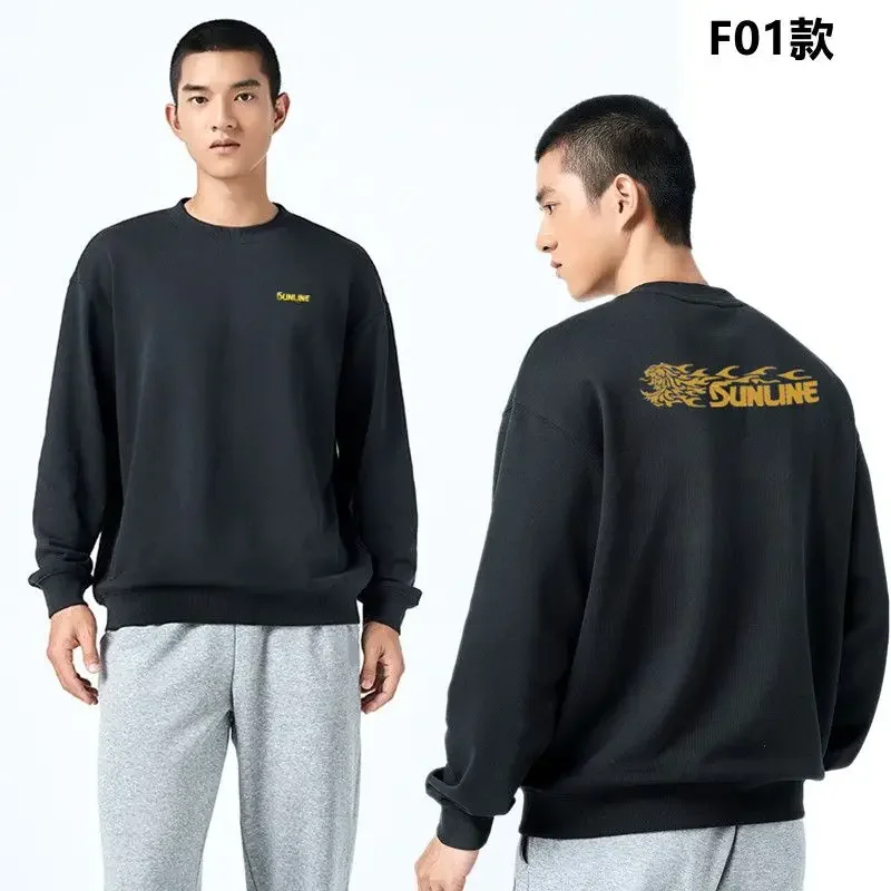 Новинка 2024 теплая одежда для рыбалки SUNLINE свитер с защитой от холода футболка