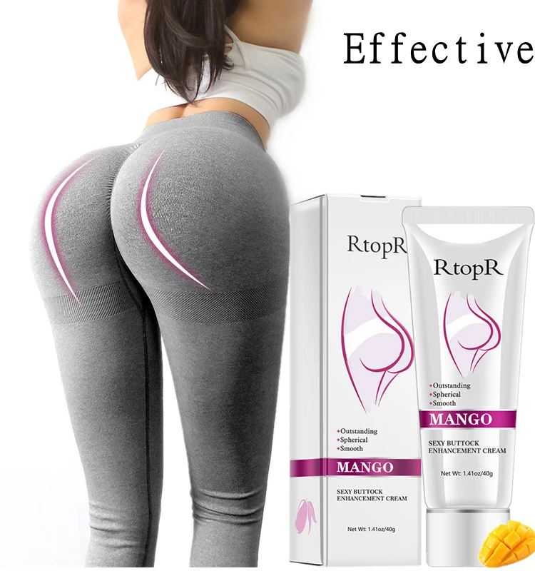 RtopR 40g Mango Butt Enlargement Cream Effective Hip Lift Up Buttock Growth Enhancement Sexy Bigger Ass Expand Breast Body Cream