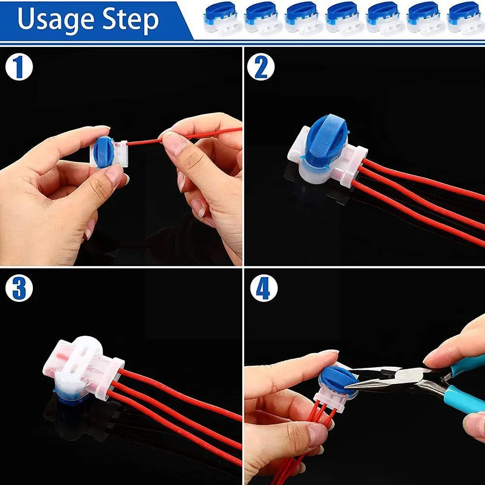 10 шт. водонепроницаемые коннекторы для садовых газонов и косилок |