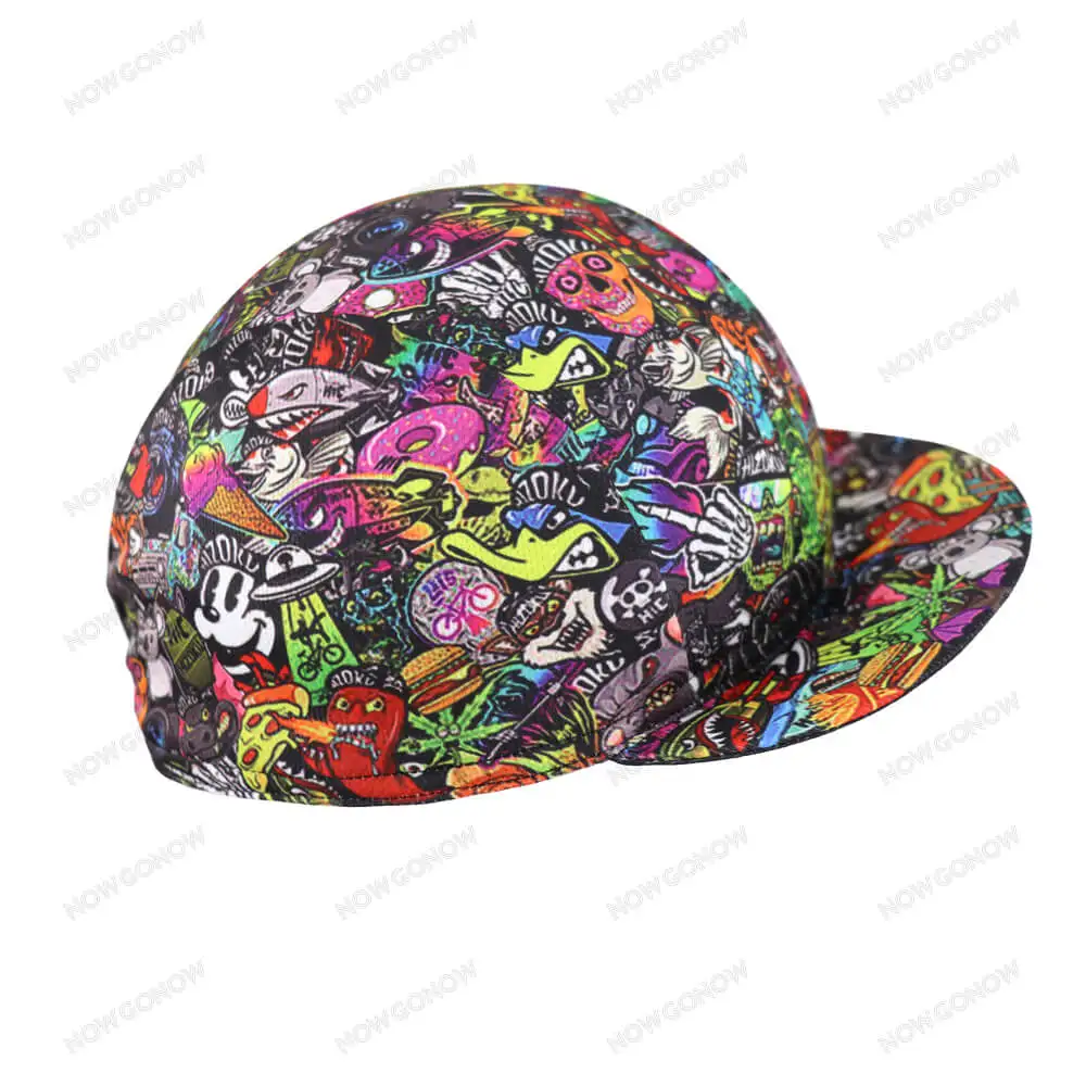 Крутая красная велосипедная шапка утягивающая синяя одежда для женщин/мужчин