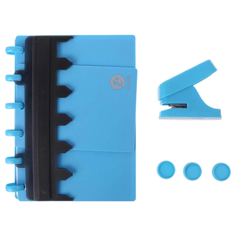 

Mushroom Hole Puncher A6 A7 6 Hole Paper Cutter Punching Tools Office DIY
