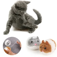 cat toy plush fur toy clockwork spring power plush mouse toy pet kitten funny rat safety plush little mouse interactive toy