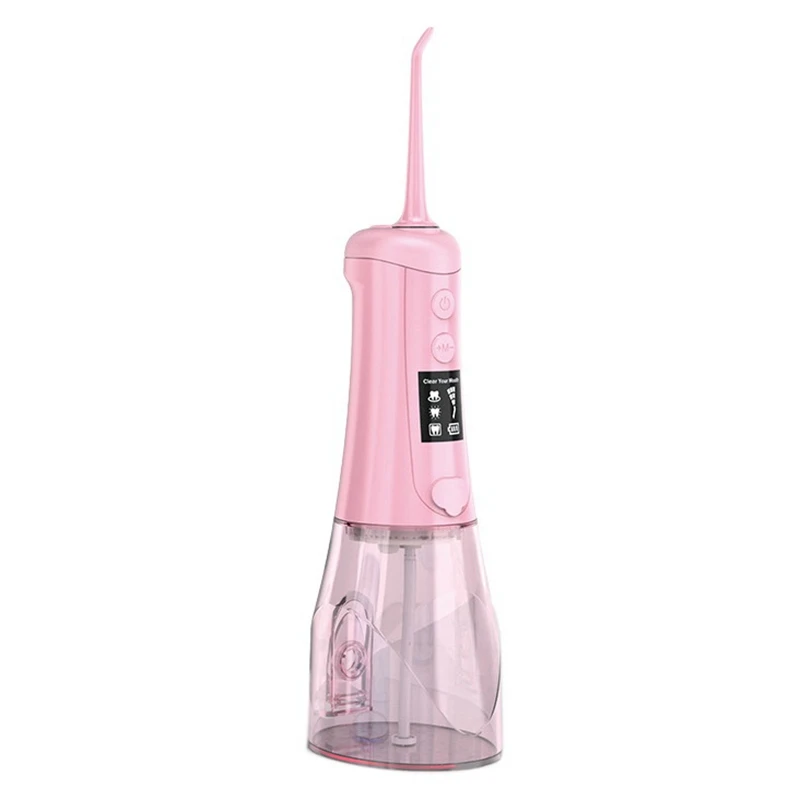 

Water Flossers For Teeth Rechargeable Oral Irrigator 350ML Water Jet Tooth Pick