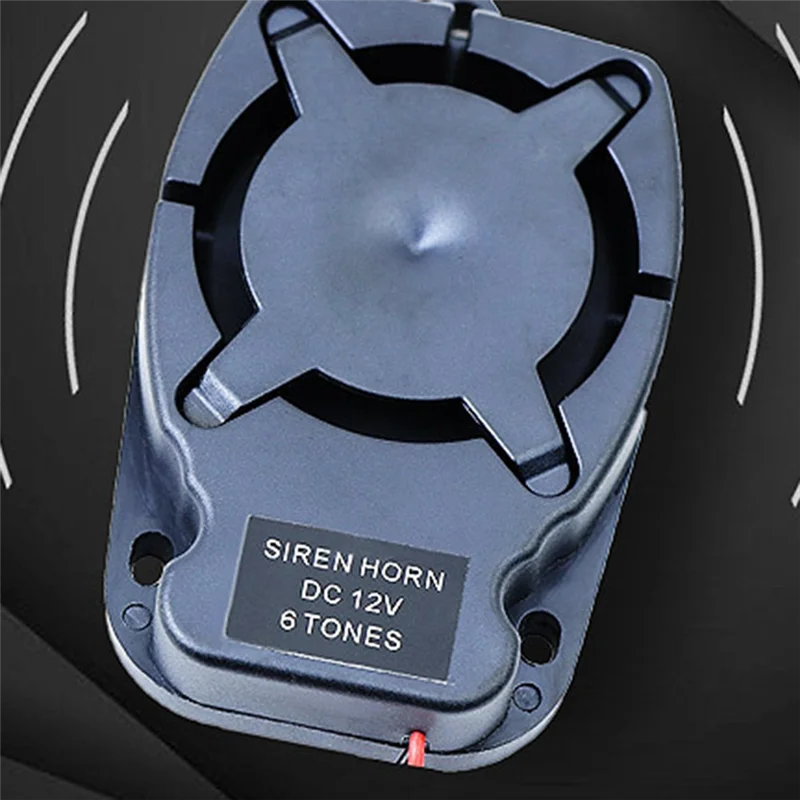 Сигнальный звуковой сигнал Сирена Зуммер 12 В Шестицветный 110 точек Малый размер и