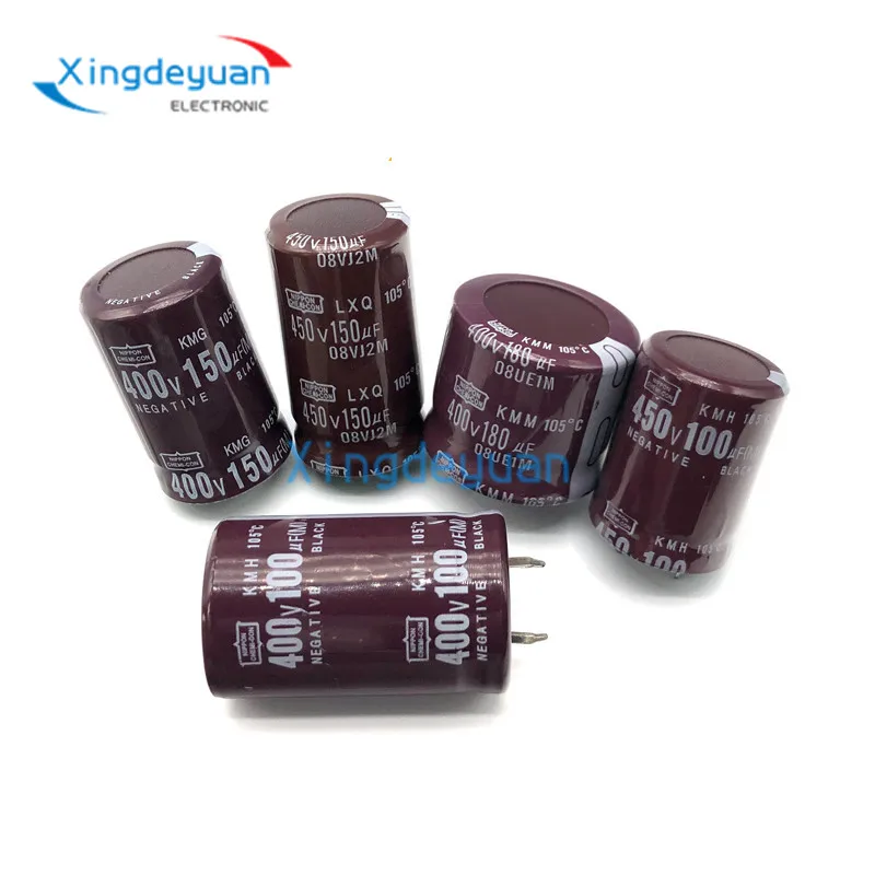 

1PCS Aluminum electrolytic capacitor 450V 120UF black diamond capacitor size 22X25/30/35/40 25X25/30 30X20 MM