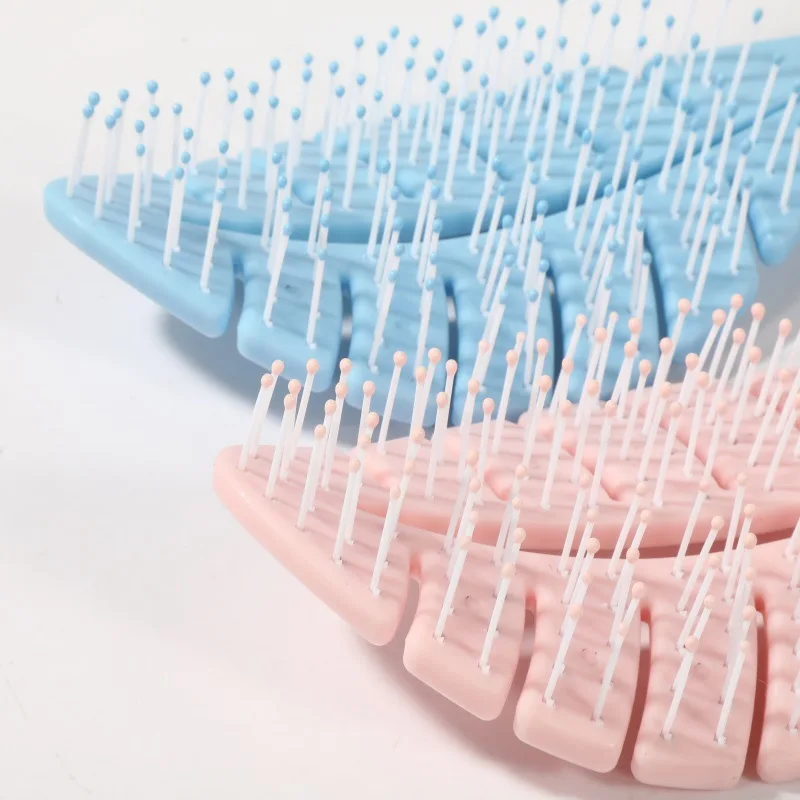 Relaxing Elastic Massage Comb Portable Hair Brush Brushes Head Combs Scalp Wet And Wavy Bundl |