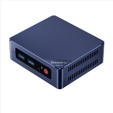 Beelink S12 PRO Портативный мини-настольный офисный/игровой ПК Intel N100 Четырехъядерный процессор Разрешение 4K DDR4 WIFI 5 SSD MAX 2 ТБ LAN 1000M