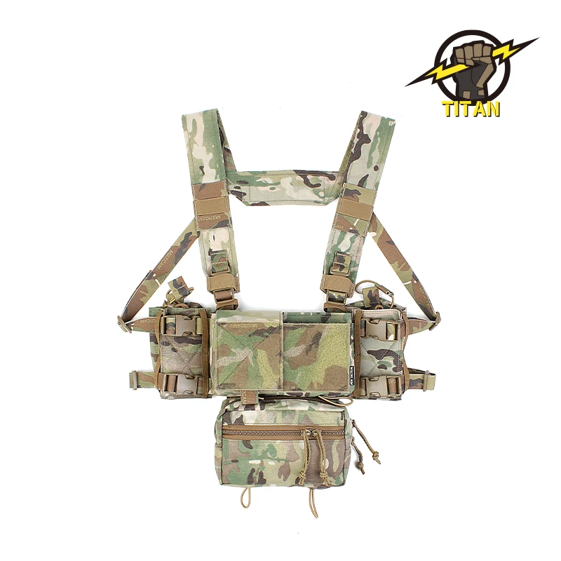 

Pew Tactical Military MK3 Chest Rig System D3 500D Original Matte Cordura Fabric AIRSOFT HUNTING CR01