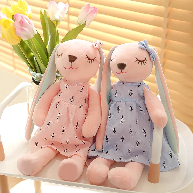 

65cm Cute Soft An An Rabbit Plush Toys Office Nap Pillow Home Comfort Cushion Child Decor Christmas Gift Cotton Doll
