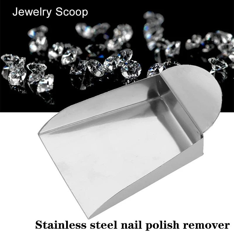 Ложка для дрели ногтей с двойной головкой стержень перемешивания палочка блеска