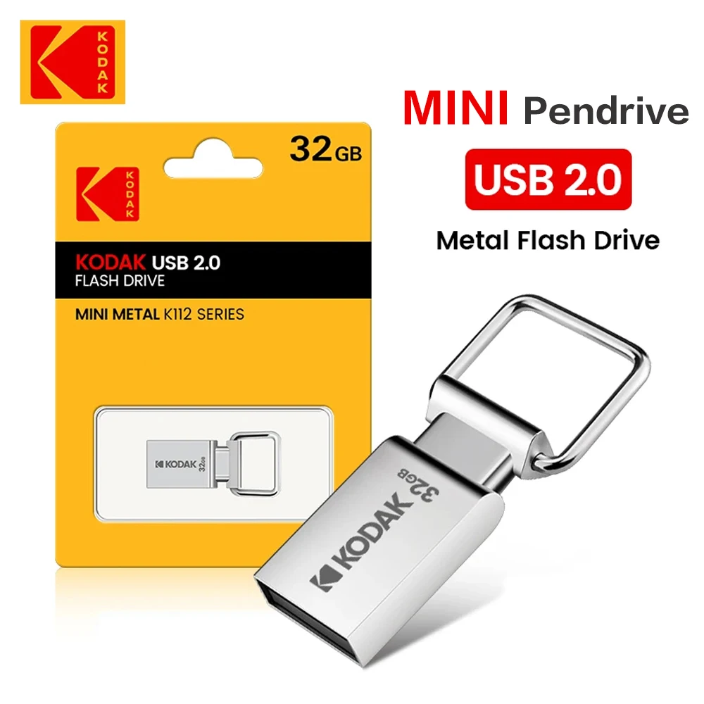 USB-флеш-накопитель Kodak K112 128 ГБ 64 32