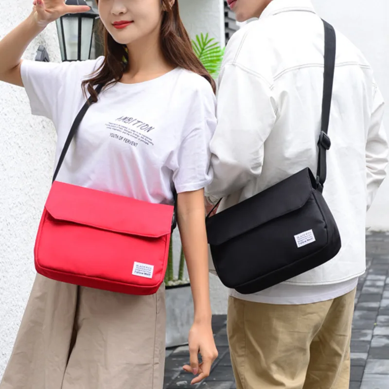 

Messenger Shoulder Bags For Men Casual Simple Bolsos Crossbody Bags High Quality Teen Girls Boys Satchel Bag