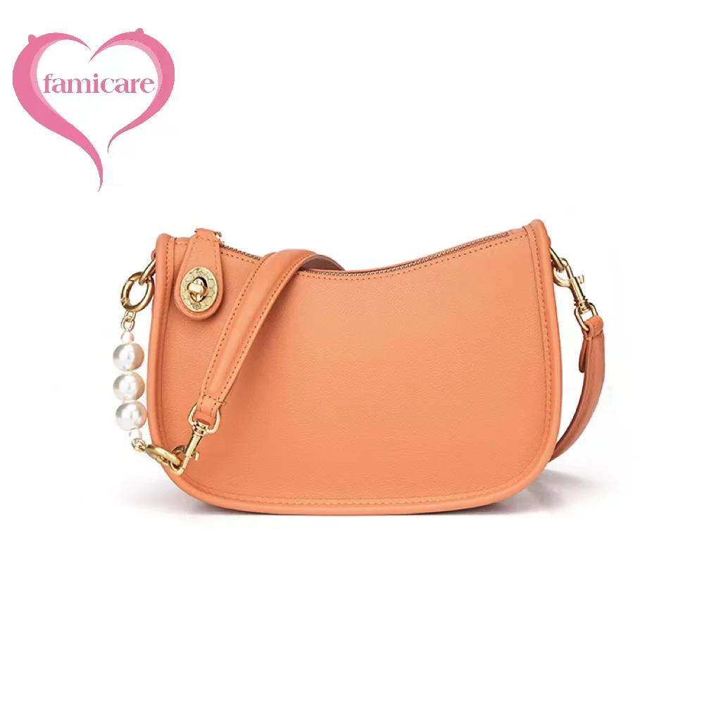 

Женская сумка на подмышке с жемчугом, Ретро стиль, французская сумка, тренд, универсальная текстура, на одно плечо, сумка через плечо, светильник, роскошная маленькая квадратная сумка