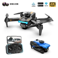 2022 new lsrc xt2 mini drone 4k dual camera four side obstacle avoidance optical flow positioning foldable quadcopter dron toys