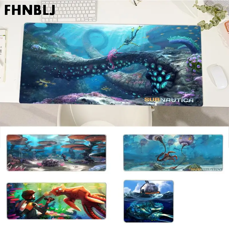 

Subnautica My Favorite gamer play mats Mousepad for Office Long Table Mat Kawaii Desk for Teen Girls for Bedroom