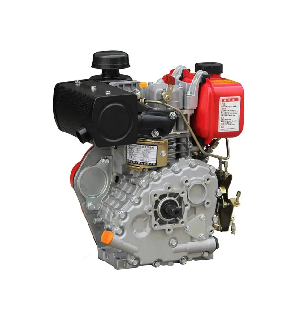 JAVarns 6h·p небольшой малый die-sel двигатель с воздушным охлаждением HR173FB