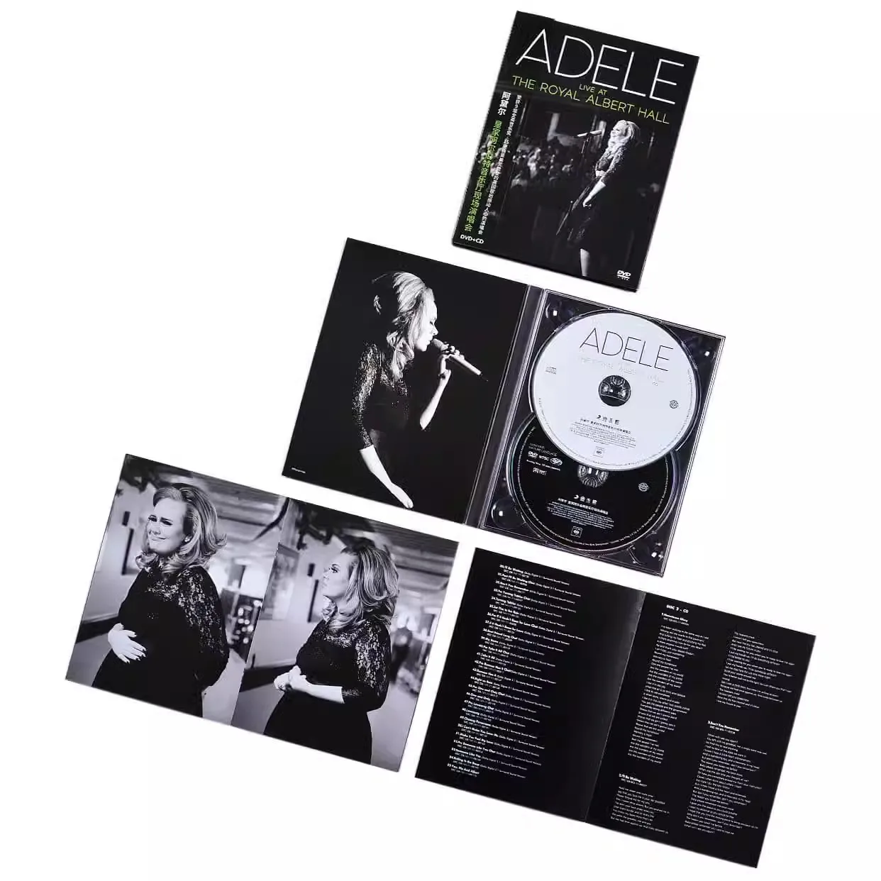 Поп Адель Адкинс Музыка CD Live from the Royal Albert Hall Альбом Музыкальная запись + DVD Косплей