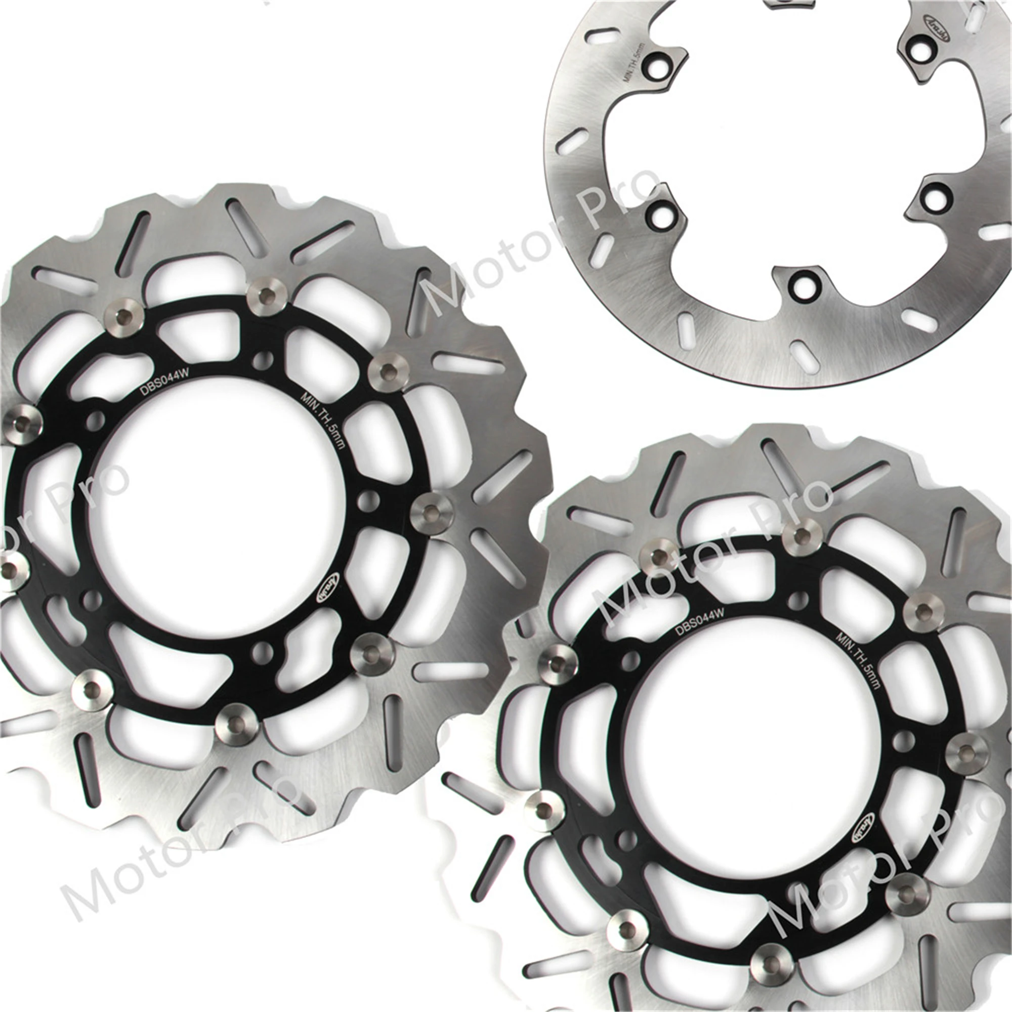 Для SUZUKI B-KING 1300 2008 2009 2010 комплект ротора переднего и заднего тормозного диска GSX R