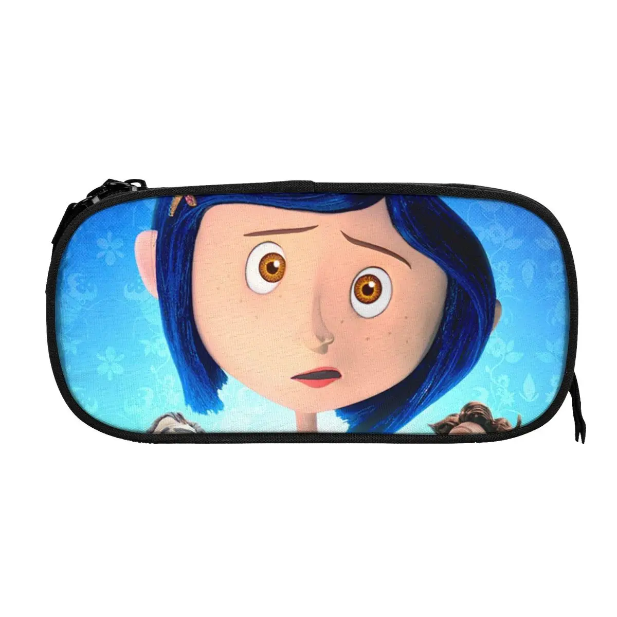 Student School Anime Zipper Pen Bag Child Stationery Bag Pencase Gift