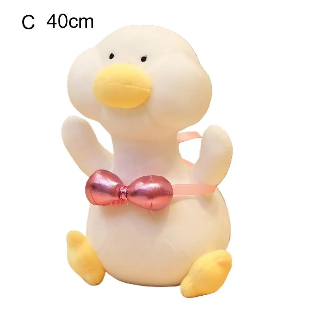 

Scentless Cute Companionship Cartoon White Duck Plush Toy Bedroom Decor Cartoon Duck Plush Toy for Kids