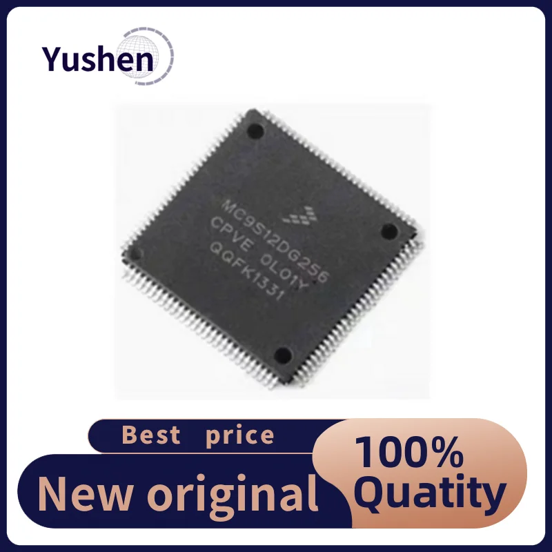 MC9S12DG256CPVE 0L01Y QFP112 распространенный чип для ЦП Mercedes Benz является абсолютно новым и оригинальным