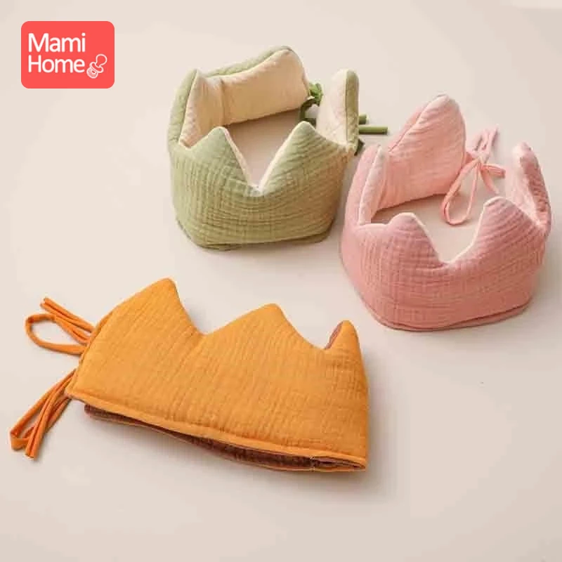 

1Pc Baby Safety Head Protection Hats Toddler Baby Head Protection Cartoon Crown Pillow Soft Cotton Children Protective Cushion