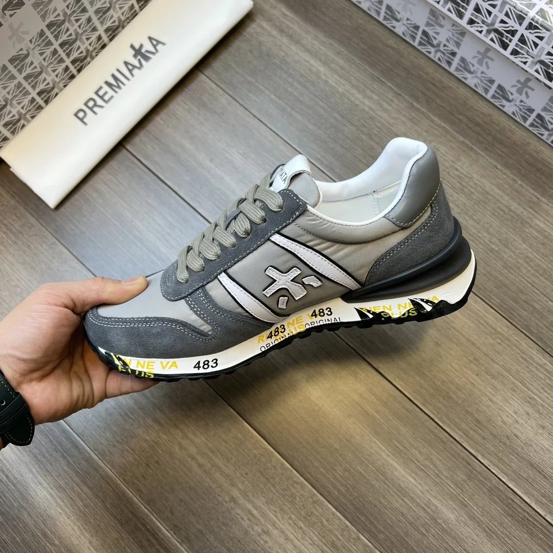 PREMIATA/Мужская модная удобная простая повседневная спортивная обувь в стиле ретро