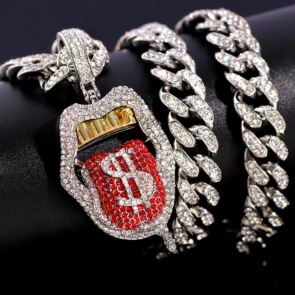 Ожерелье в форме доллара стиле хип-хоп для женщин | Украшения и аксессуары