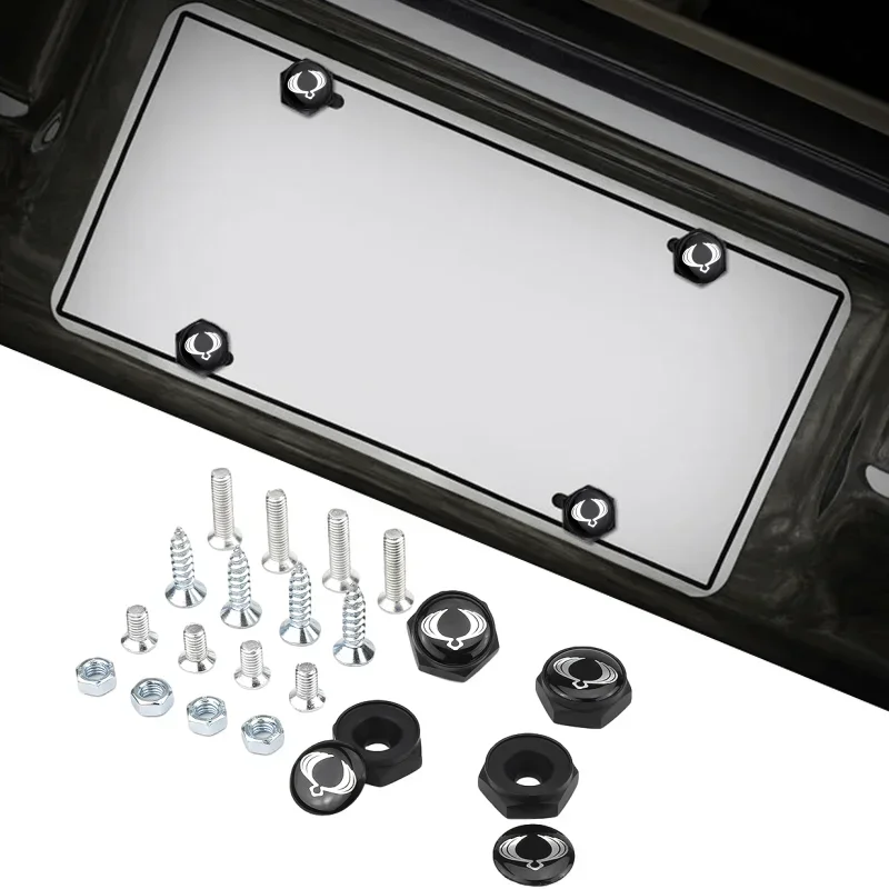 4 шт. винты для номерного знака автомобиля эмблемы SSANG YONG Actyon Rexton Kyron Korando Rodius Chairman