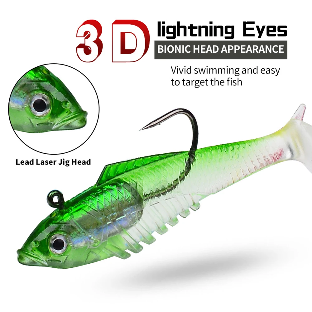 

Experience the Thrill of Fishing with 7 5cm11g and 9 7cm19g Bionic Fishing Lure Swimbait Lifelike and Effective
