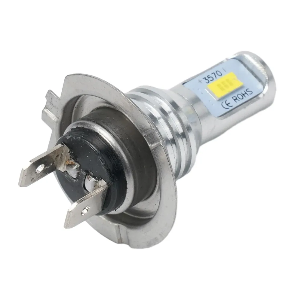 2 шт. H7 DC12-24V Автомобильный светодиодный светильник CSP Комплект для