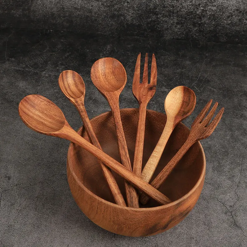 

Набор столовых приборов из нержавеющей стали, набор из 4 предметов черного и золотого цвета, подходит для посудомоечной машины, вилки, ложки