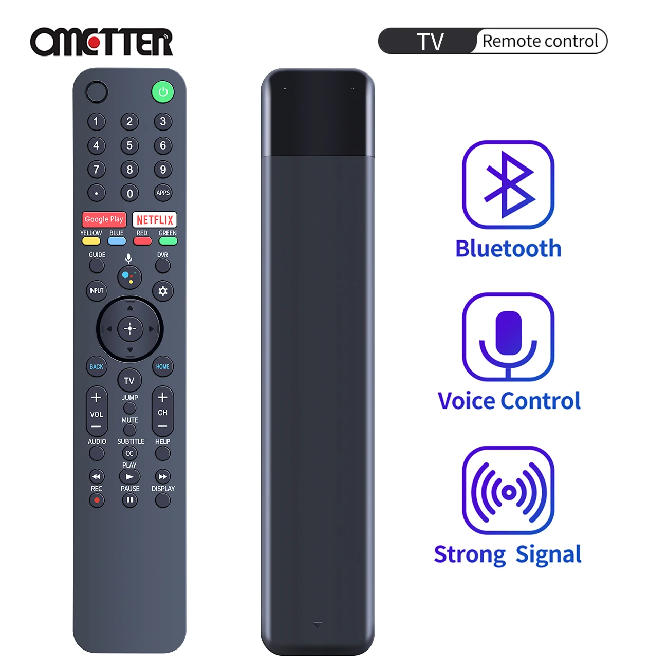 

RMF-TX500U Voice Remote Control for Sony TV KD-75X75CH XBR-55A8H XBR-55X950G XBR-65A8H KD-65X750H XBR-49X950H XBR-75X900H 75X850