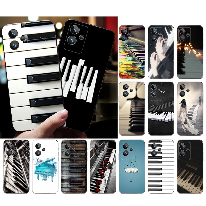 

Phone Case for OPPO Realme GT 2 Pro X2 Pro XT C25S 9 8 7 6 Pro 6i GT Master C3 C21 C21Y C11 X3 SuperZoom Music piano keyboard