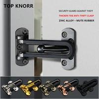 top knorr anti theft clasp security door clasp inside door clasp household safety chain door clasp hotel room latch clasp