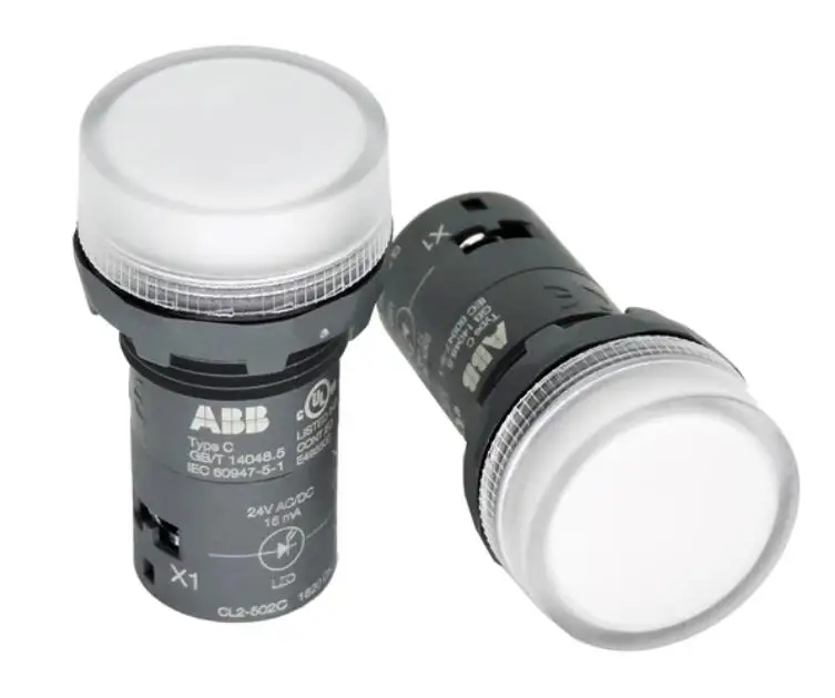 (2 шт.) Оригинальная лампочка с идентификатором 22 мм 24 В переменного тока